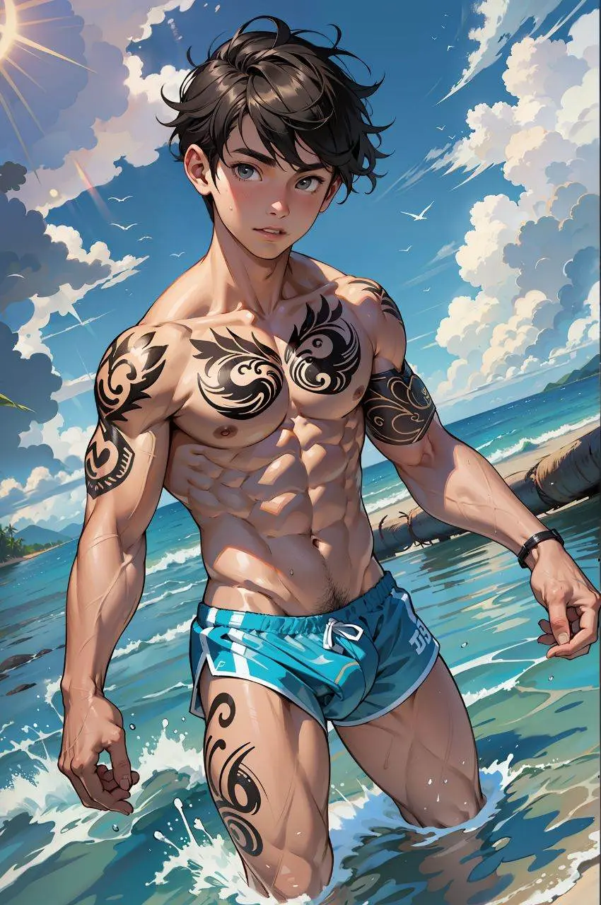 การ์ตูนผู้ชายหล่อเท่ 59