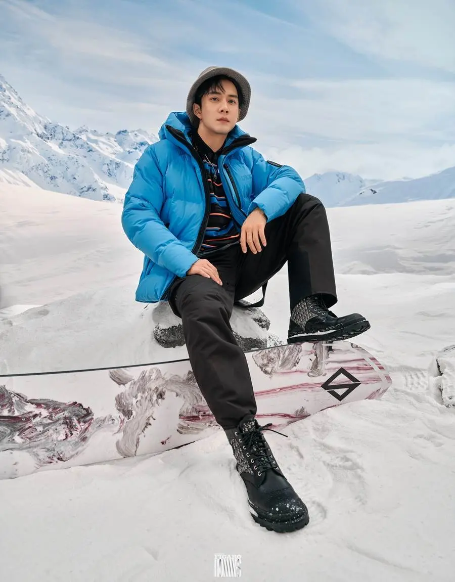 Elvis Han @ madame FIGARO Hommes China November 2023