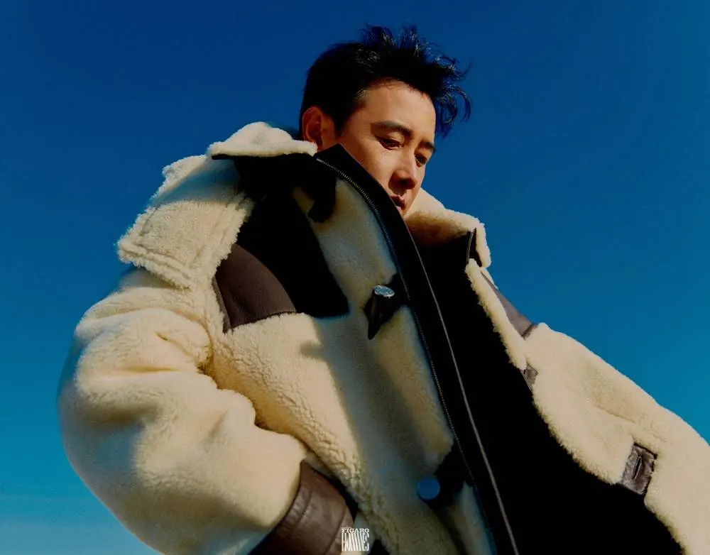 Luo Jin @ madame FIGARO Hommes China December 2023