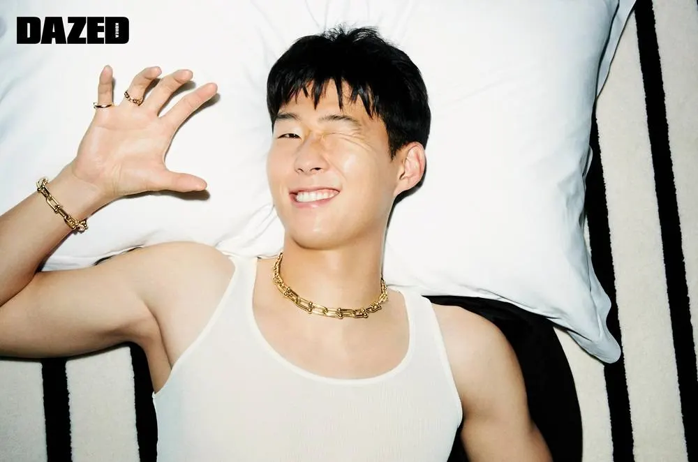 Son Heung min @ DAZED Korea December 2023