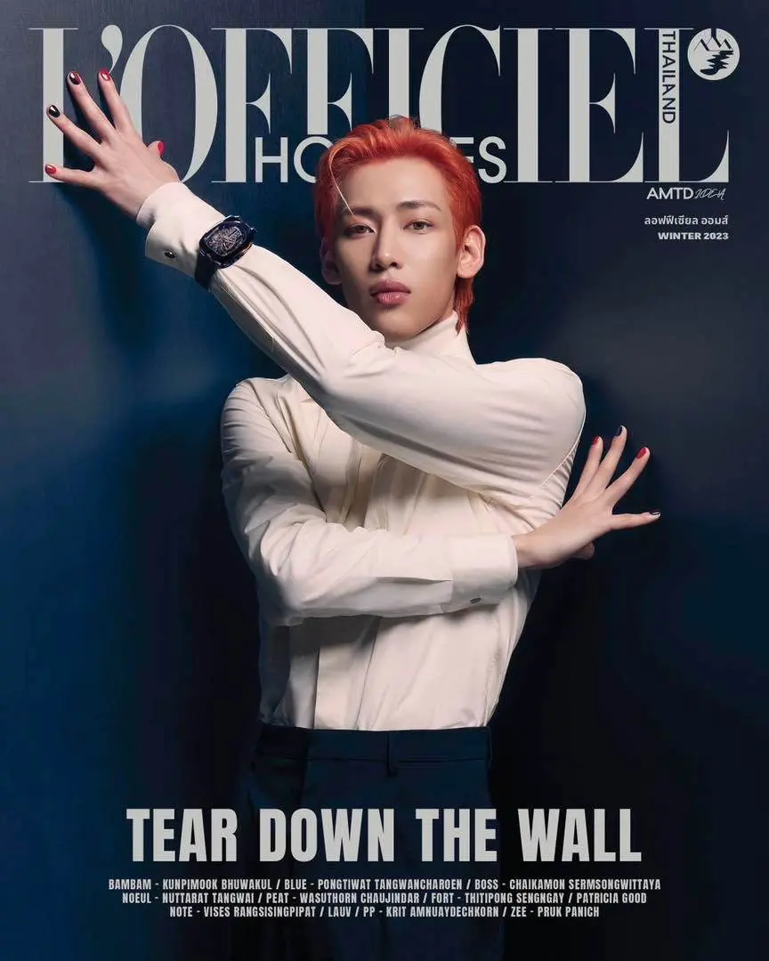 แบมแบม-กันต์พิมุกต์ @ L'Officiel Hommes Thailand Winter 2023