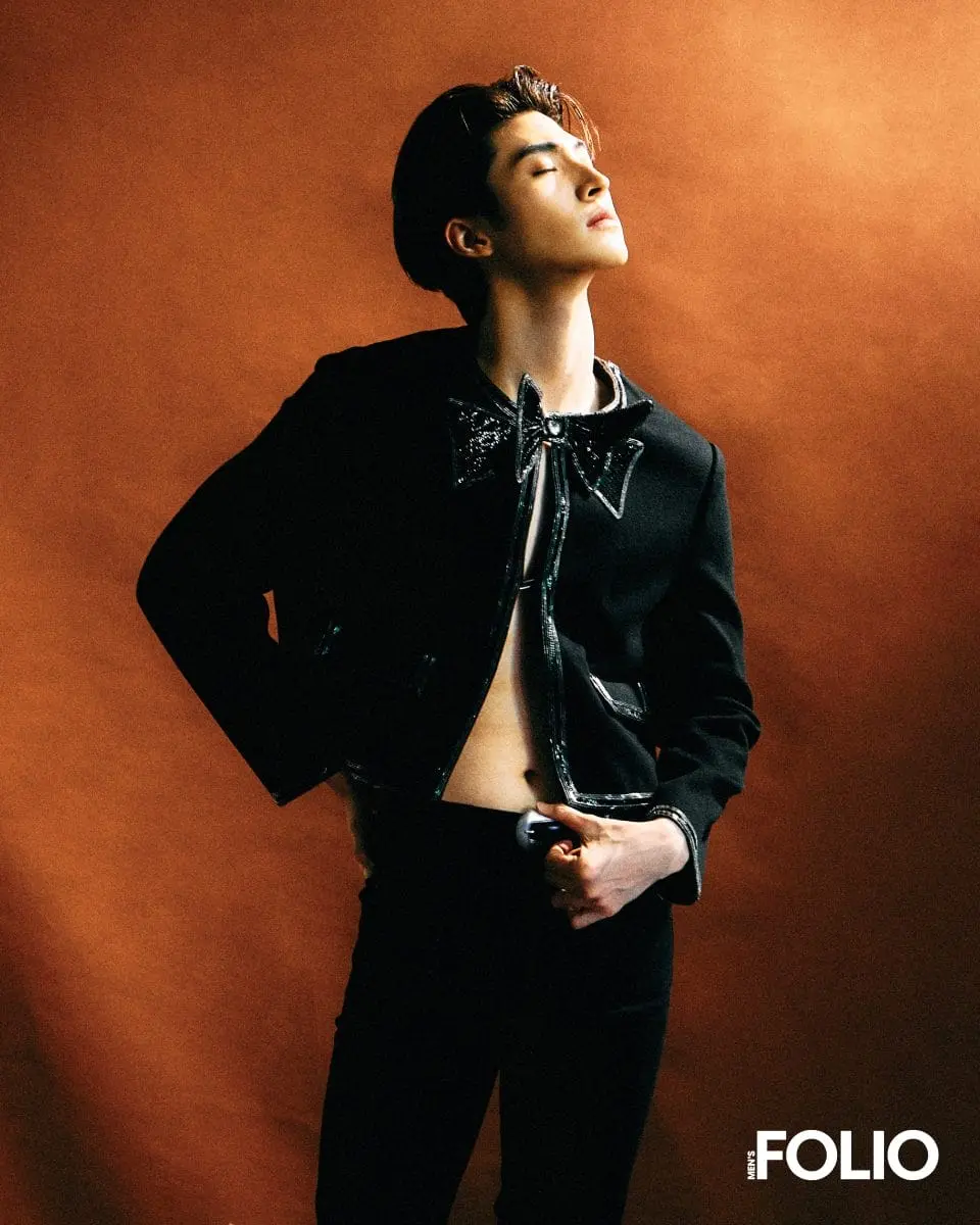 บลู-พงศ์ทิวัตถ์ @ Men's Folio Singapore Dec/Jan 2024