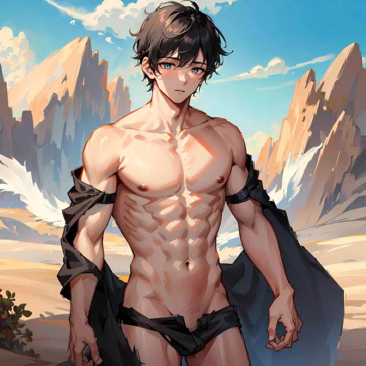 การ์ตูนผู้ชายหล่อเท่ 67