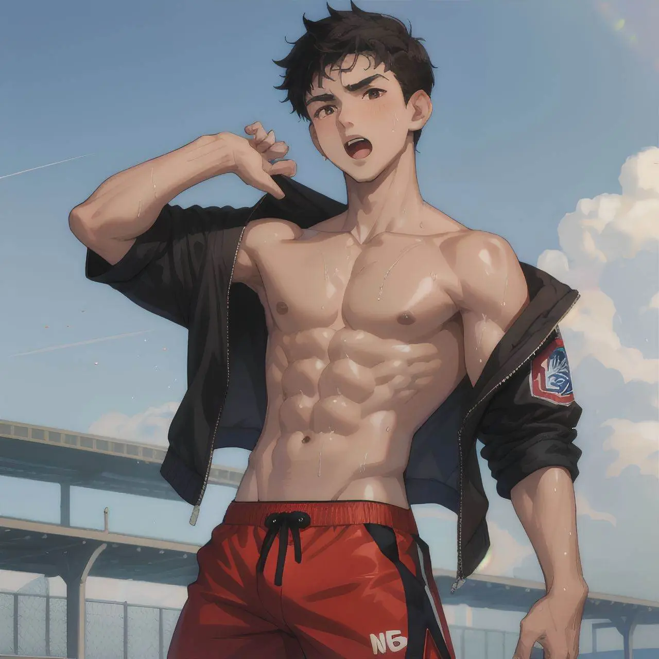 การ์ตูนผู้ชายหล่อเท่ 69