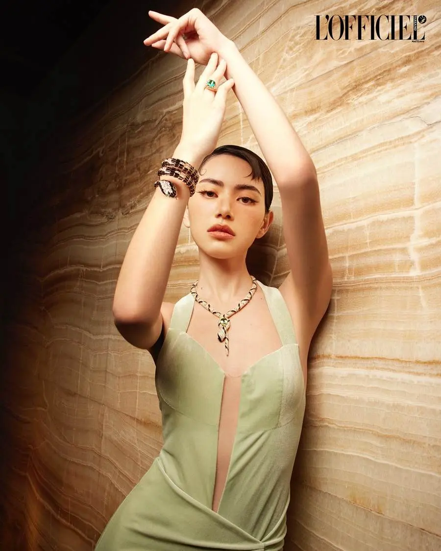 ใหม่-ดาวิกา @ L'Officiel Thailand October 2023