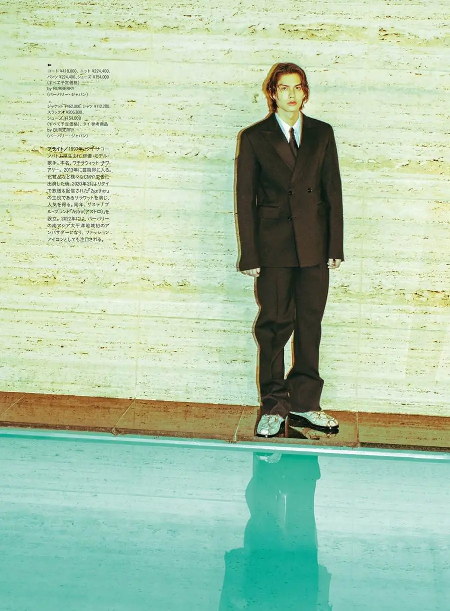ไบร์ท วชิรวิชญ์ @ GQ Japan January-February 2024