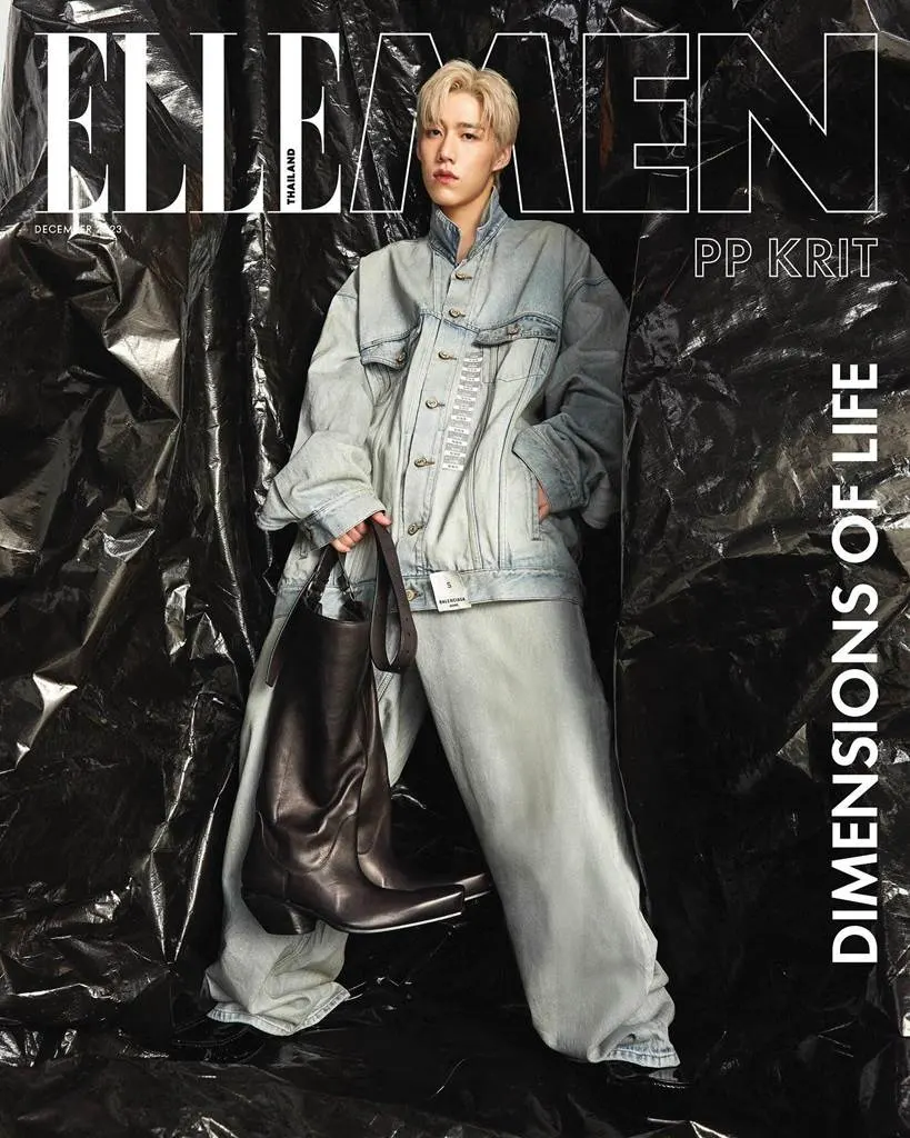 พีพี-กฤษฏ์ @ ELLE MEN Thailand December 2023