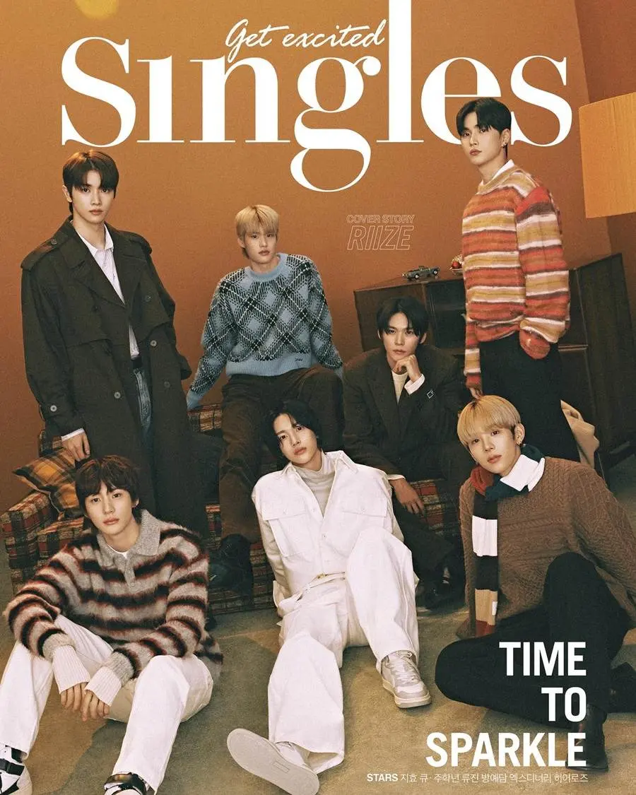 RIIZE @ Singles Korea December 2023