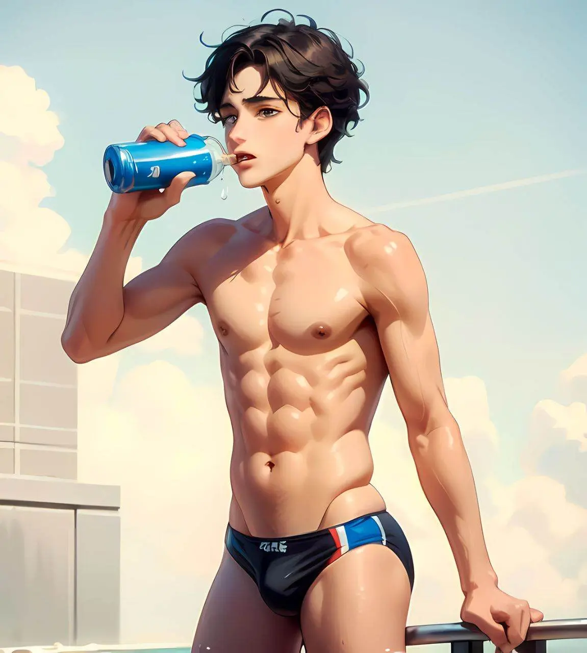 การ์ตูนผู้ชายหล่อเท่ 72
