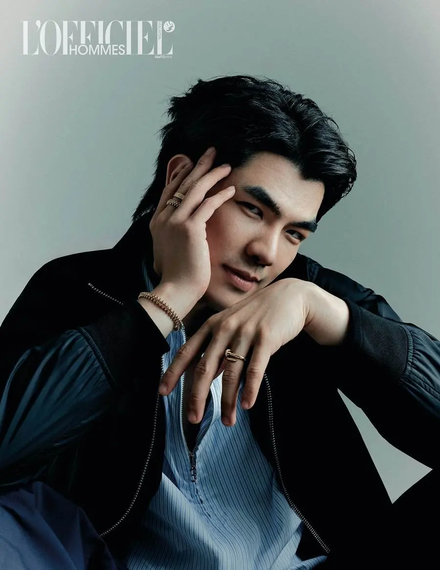 อาโป-ณัฐวิญญ์ & มาย-ภาคภูมิ @ L'Officiel Hommes Malaysia December/January 2024