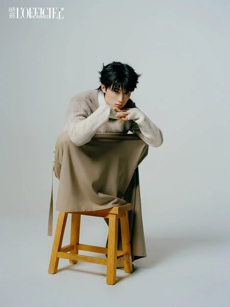 Zhou Yiran @ L&rsquo;Officiel Hommes China December 2023