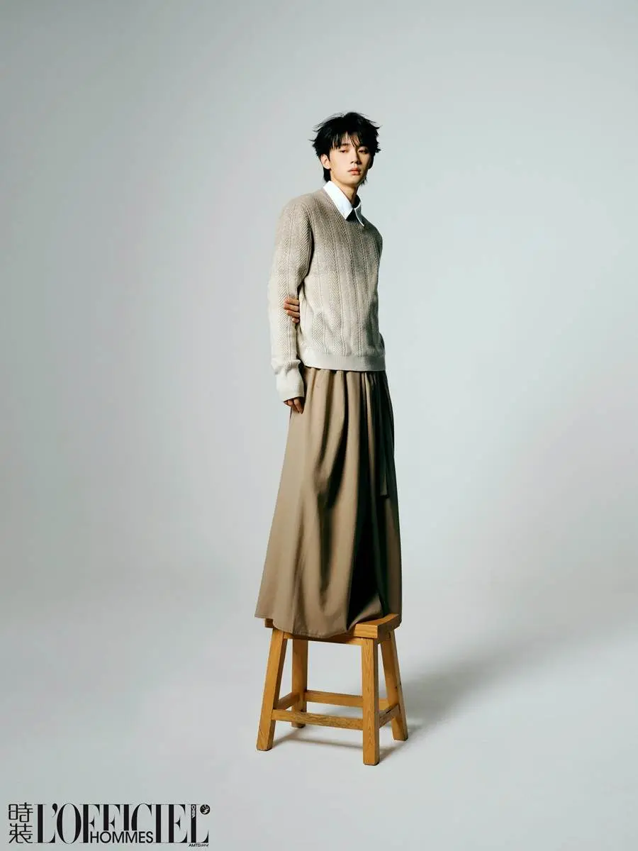 Zhou Yiran @ L&rsquo;Officiel Hommes China December 2023