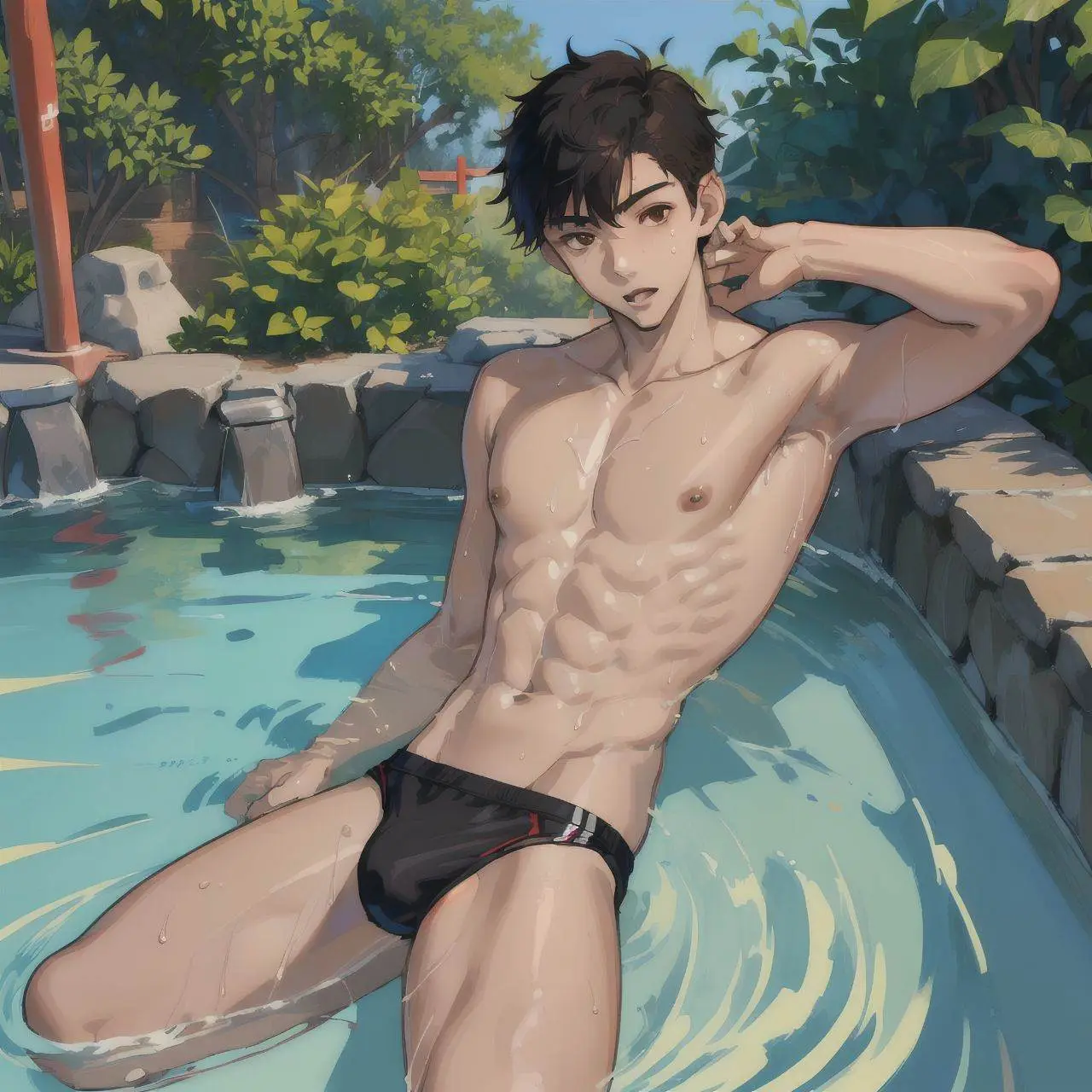 การ์ตูนผู้ชายหล่อเท่ 73