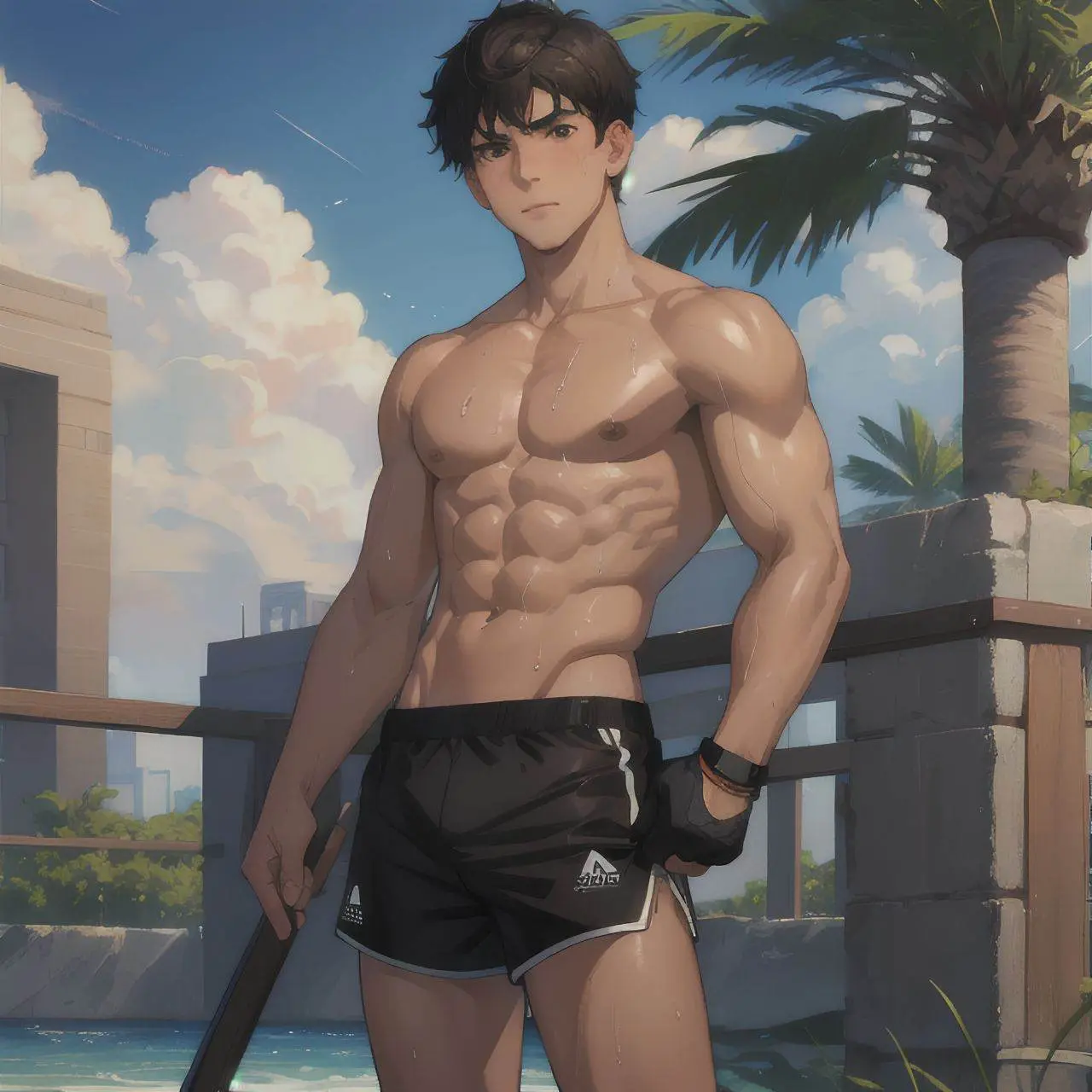 การ์ตูนผู้ชายหล่อเท่ 73