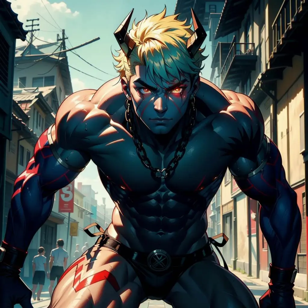 การ์ตูนผู้ชายหล่อเท่ 75