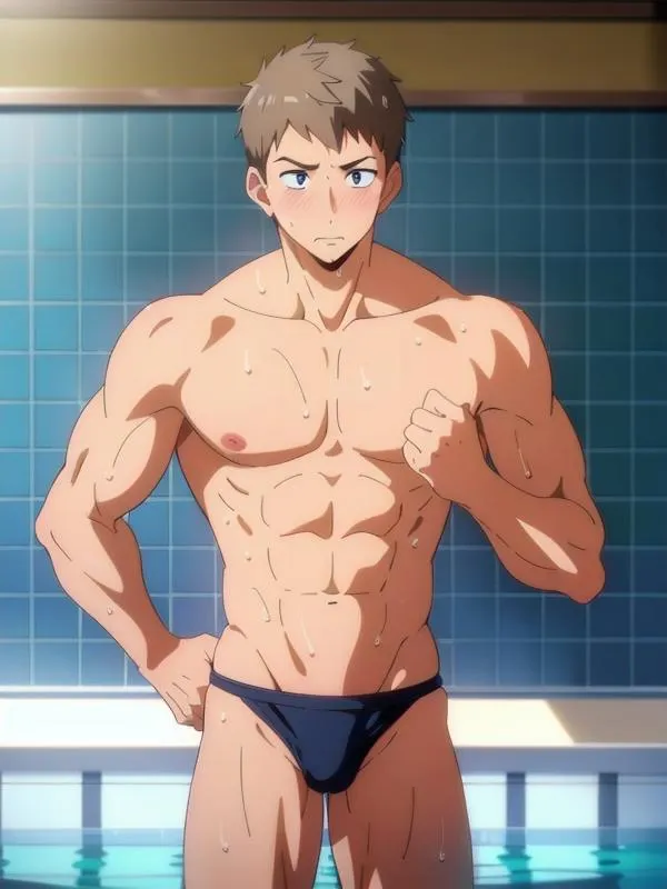 การ์ตูนหล่อล่ำ