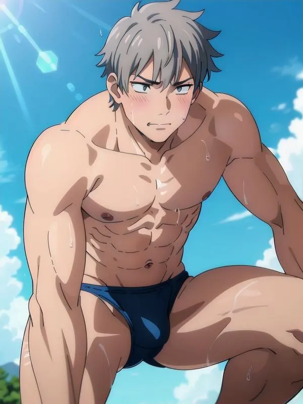 การ์ตูนหล่อล่ำ