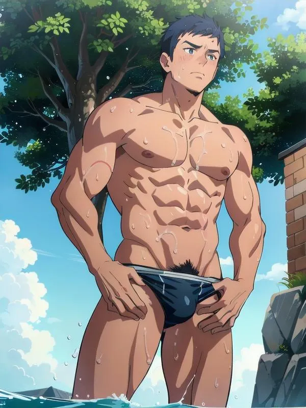 การ์ตูนหล่อล่ำ
