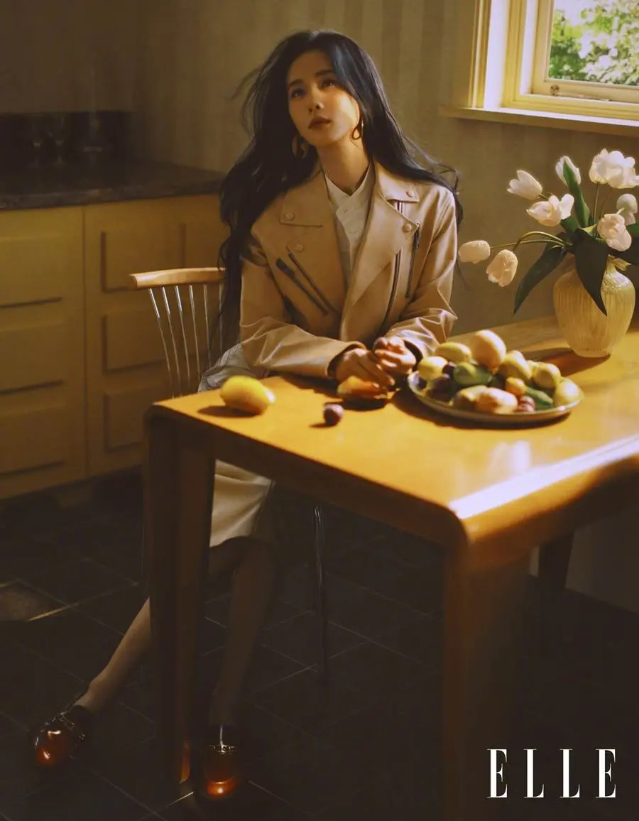 Liu Shishi @ ELLE China January 2024