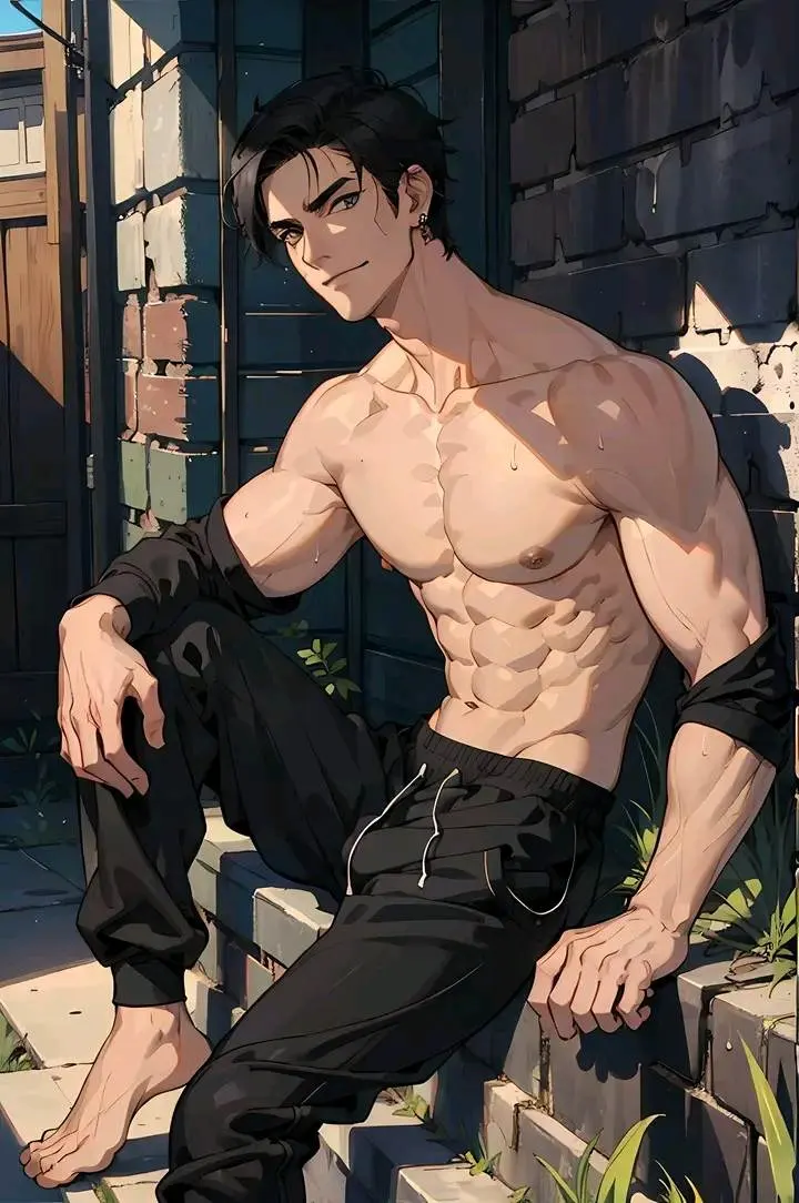 การ์ตูนผู้ชายหล่อเท่ 77