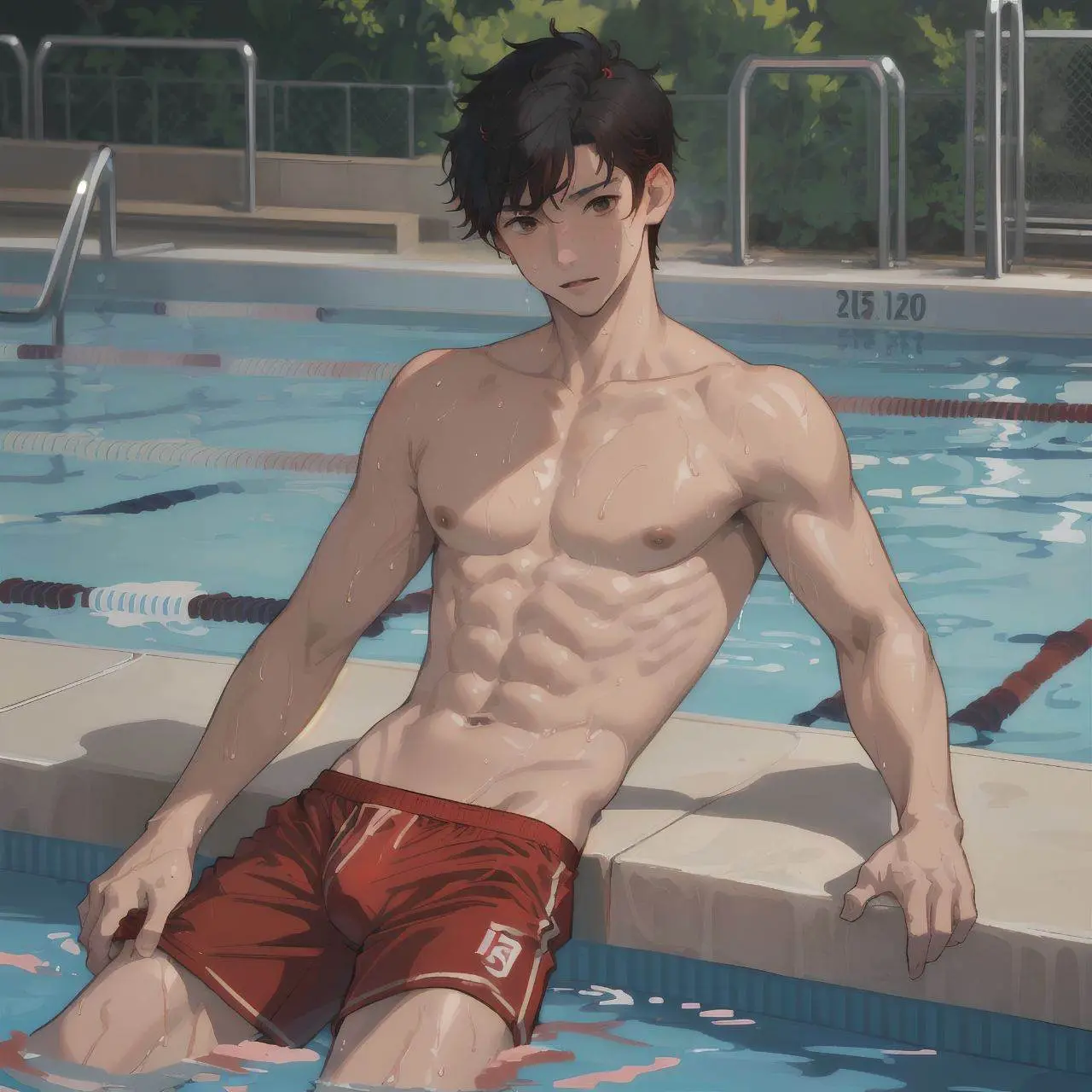 การ์ตูนผู้ชายหล่อเท่ 78