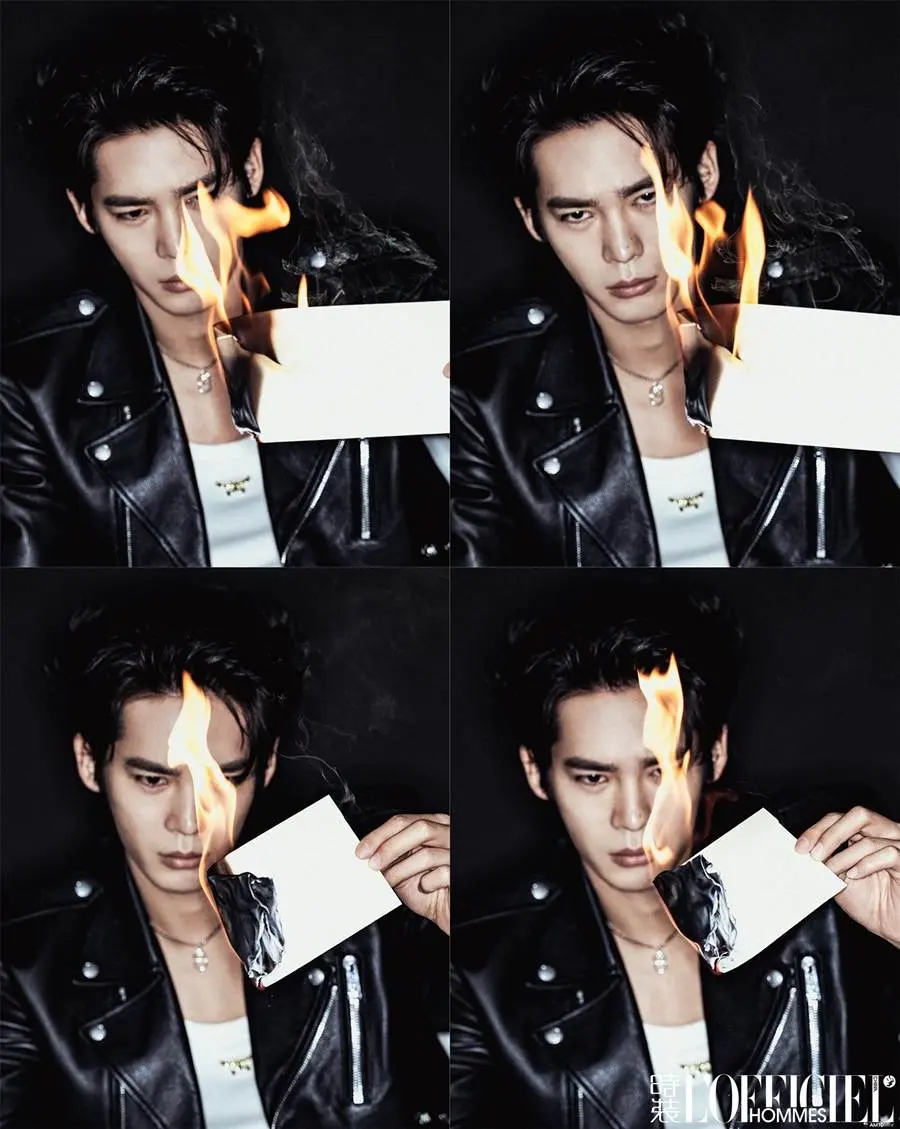 YuShi @ L&rsquo;Officiel Hommes China January 2024