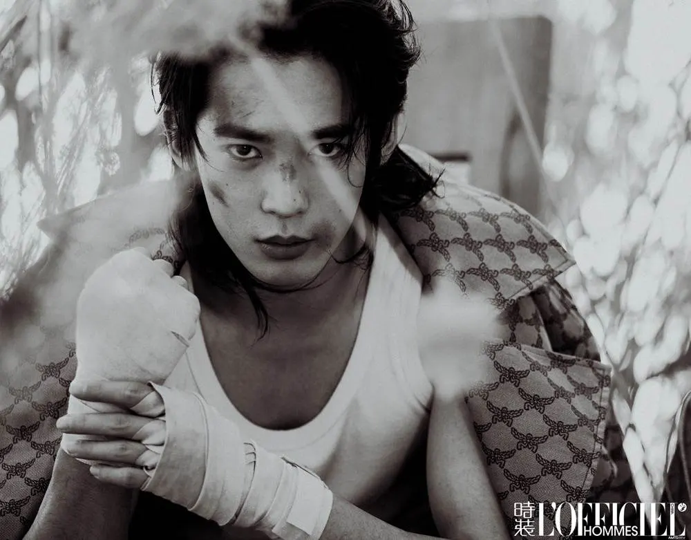 YuShi @ L&rsquo;Officiel Hommes China January 2024