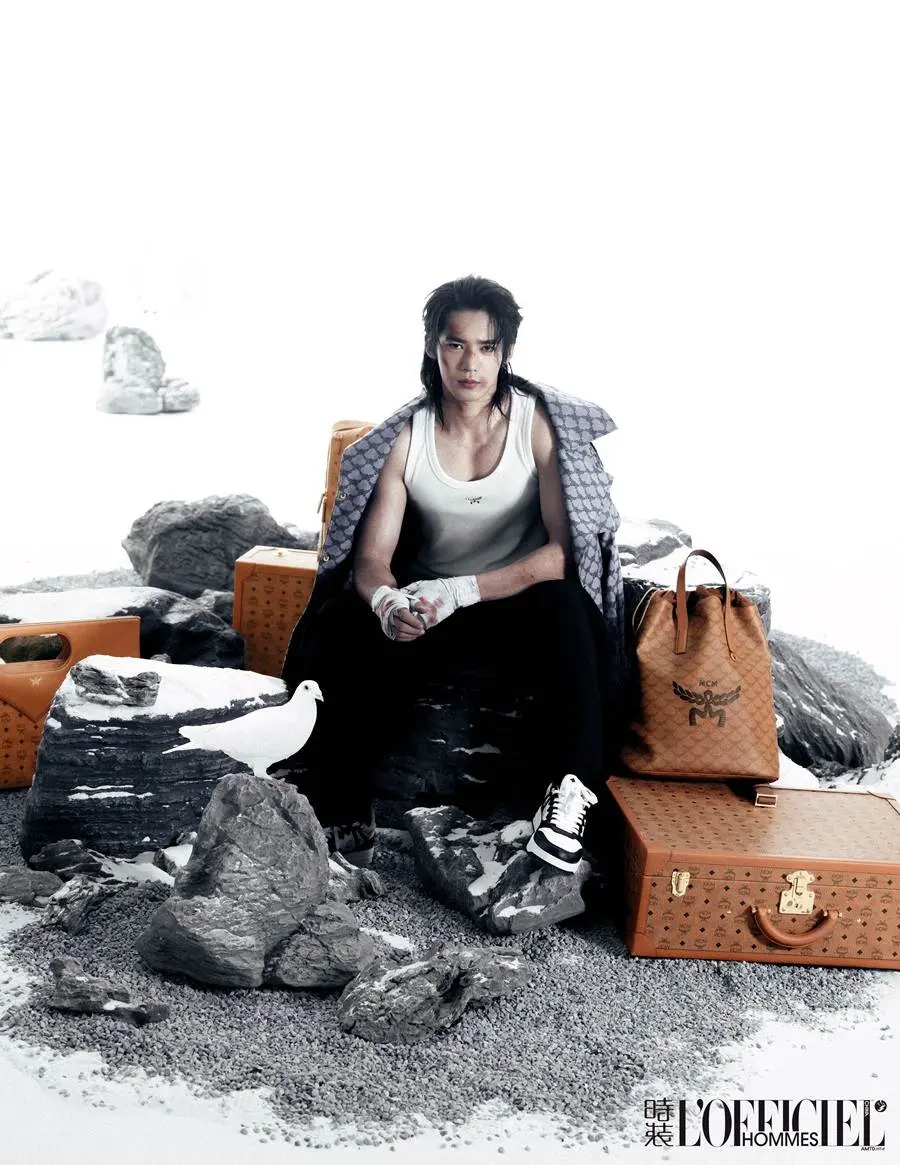 YuShi @ L&rsquo;Officiel Hommes China January 2024