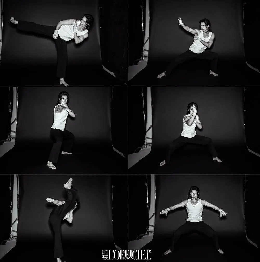 YuShi @ L&rsquo;Officiel Hommes China January 2024