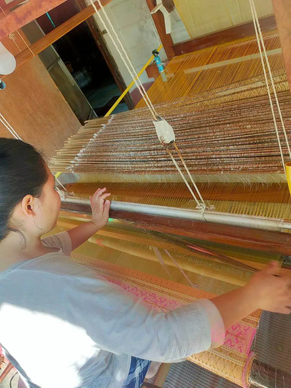 🇹🇭 THAILAND | Pha Yok Lamphun Weaving: Lanna local Brocade Silk