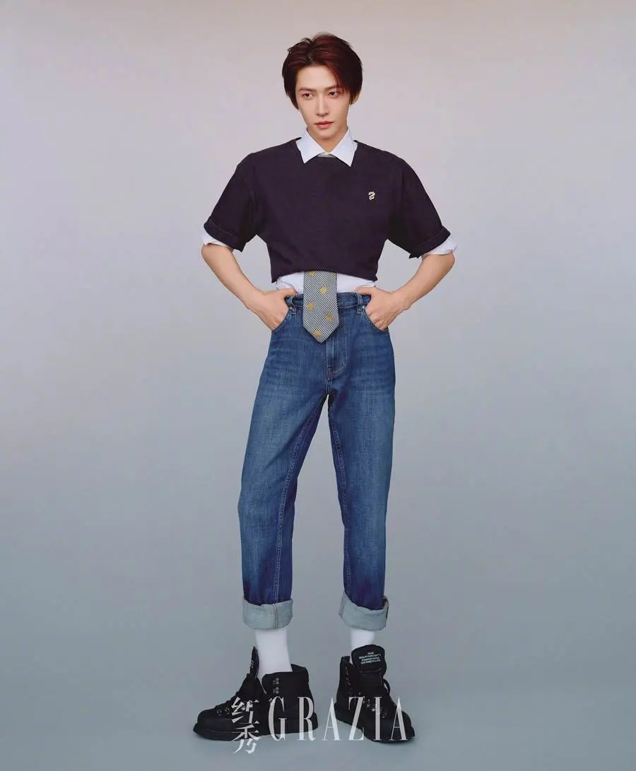 Liu Yu @ Grazia China January 2024