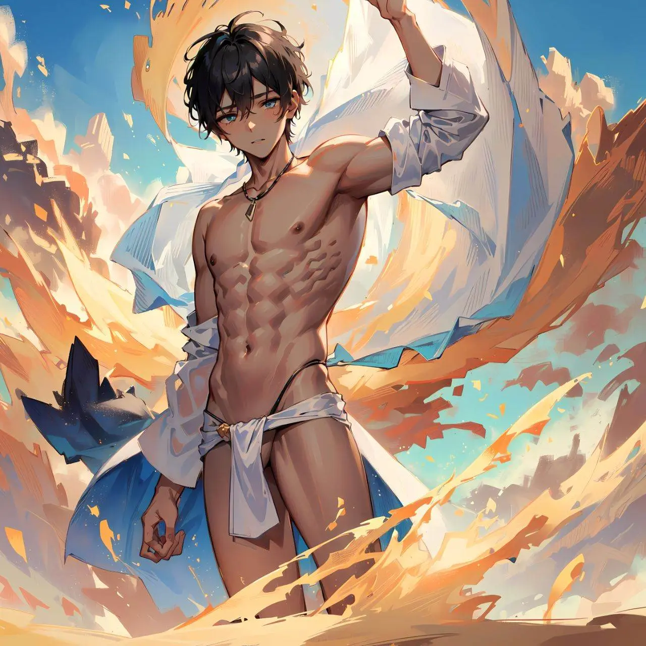 การ์ตูนผู้ชายหล่อเท่ 85