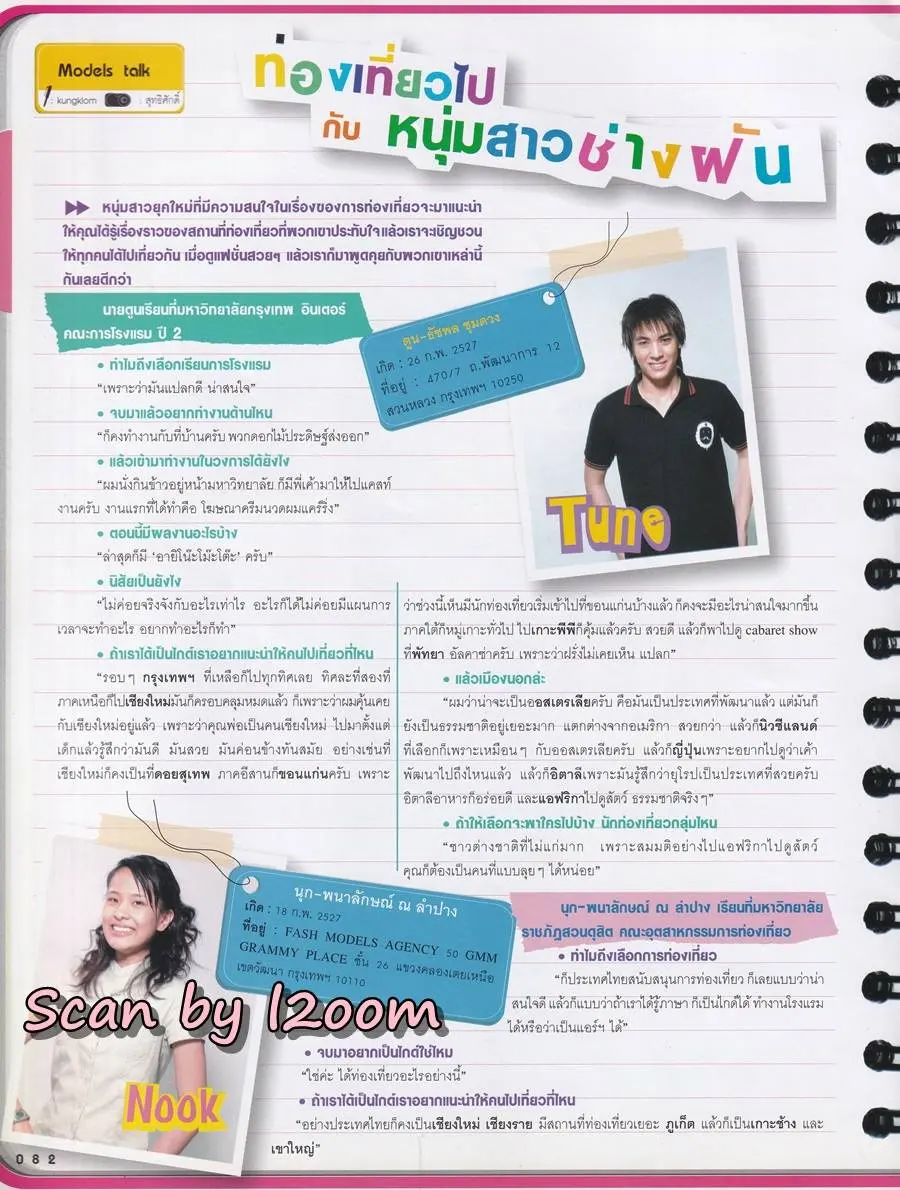 (วันวาน) นิตยสาร เธอกับฉัน ปีที่ 21 ฉบับที่ 482 ปักษ์หลัง มกราคม 2547