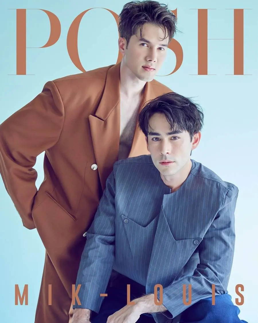 มิกค์ ทองระย้า & หลุยส์ เฮส @ POSH Magazine Thailand