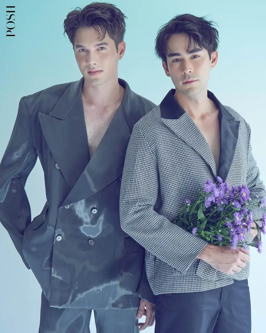 มิกค์ ทองระย้า & หลุยส์ เฮส @ POSH Magazine Thailand