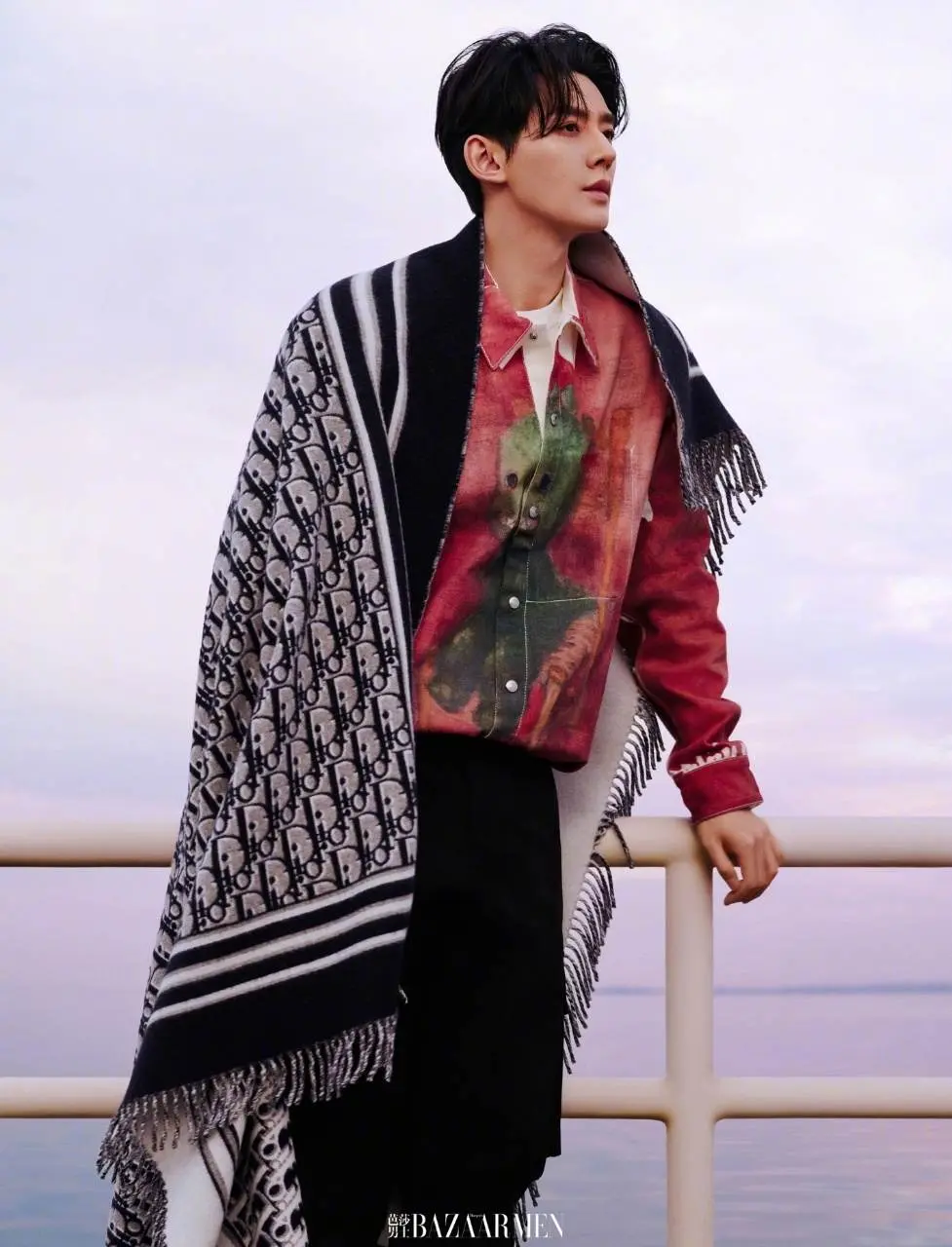 Deng Wei @ Harper's BAZAAR Men China January 2024