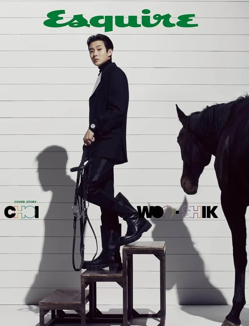 Choi woo shik @ Esquire Korea January 2024