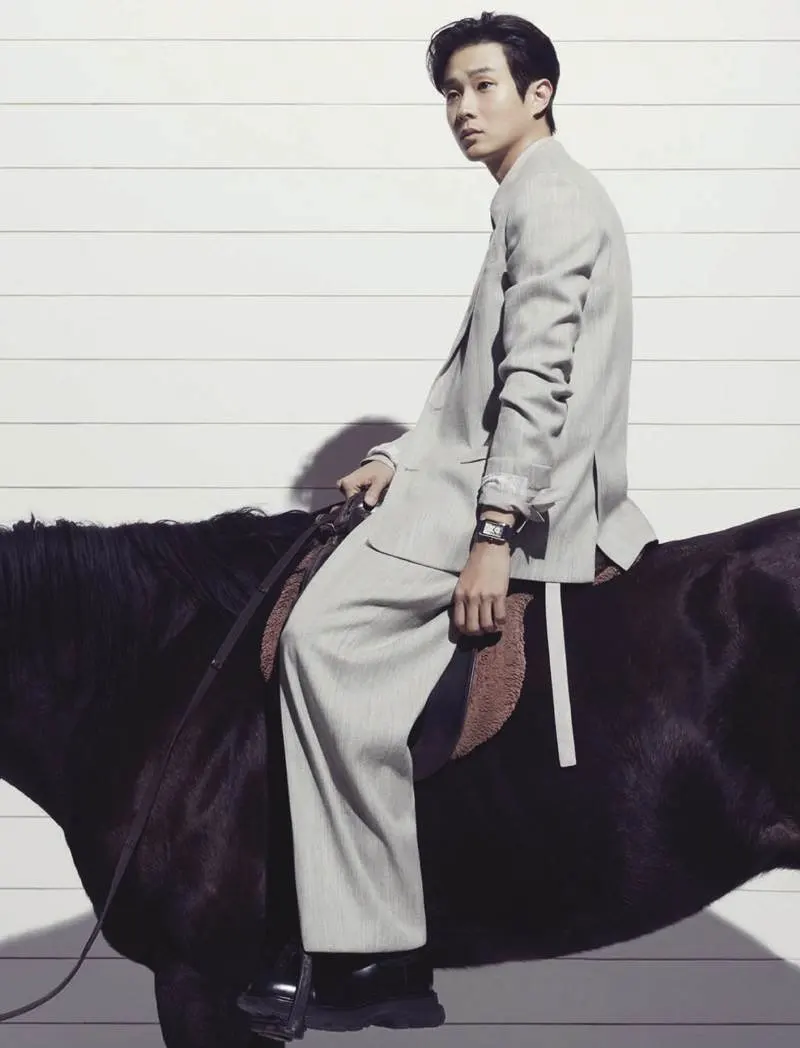Choi woo shik @ Esquire Korea January 2024