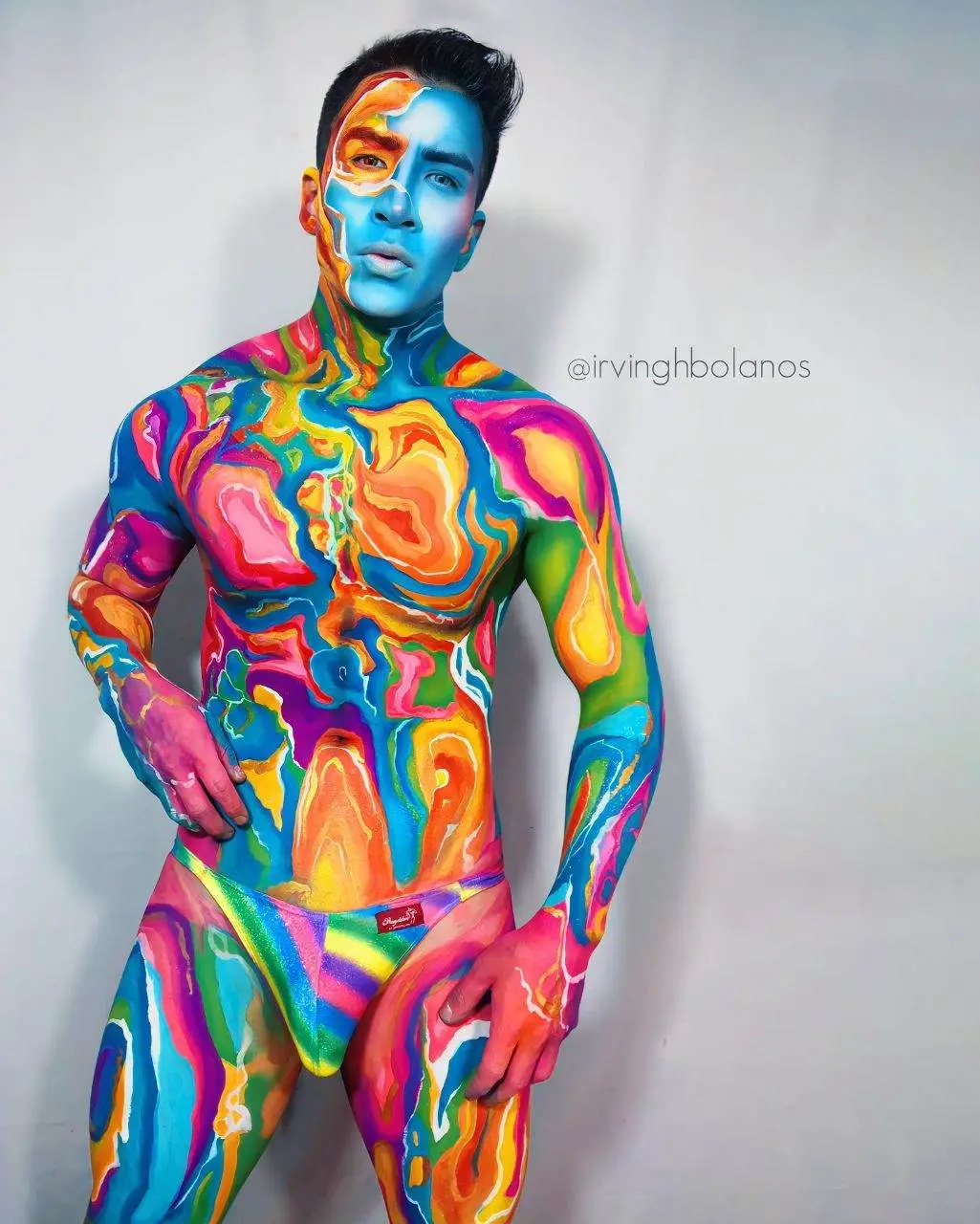 นายแบบ Bodypaint