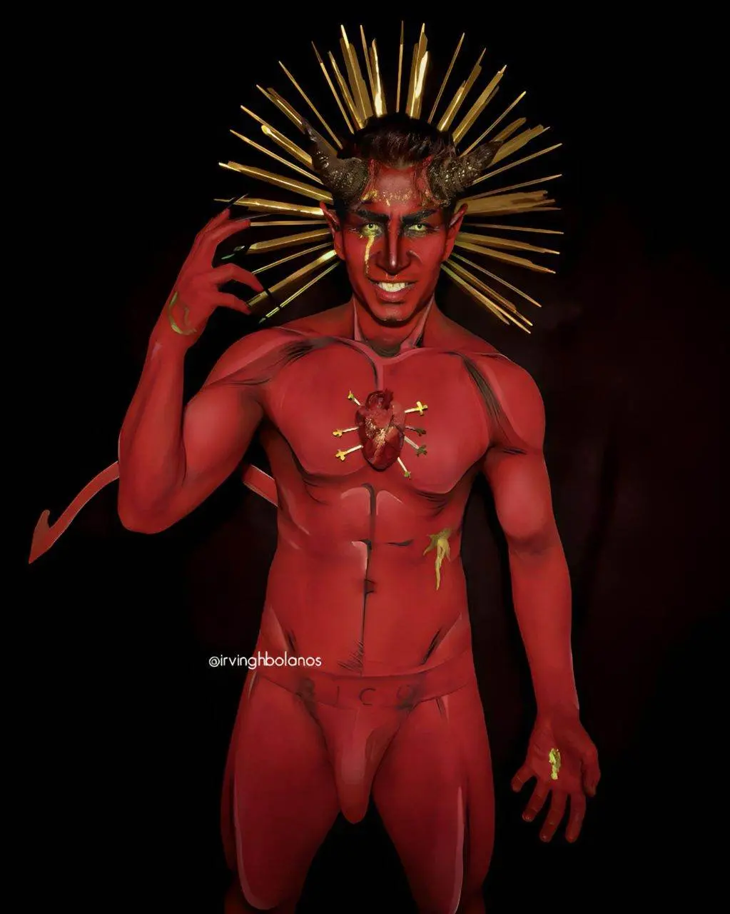 นายแบบ Bodypaint
