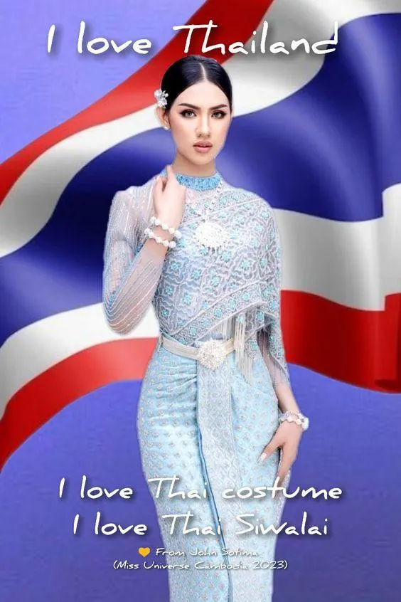 Thai national costume 🇹🇭  | Thai soft power