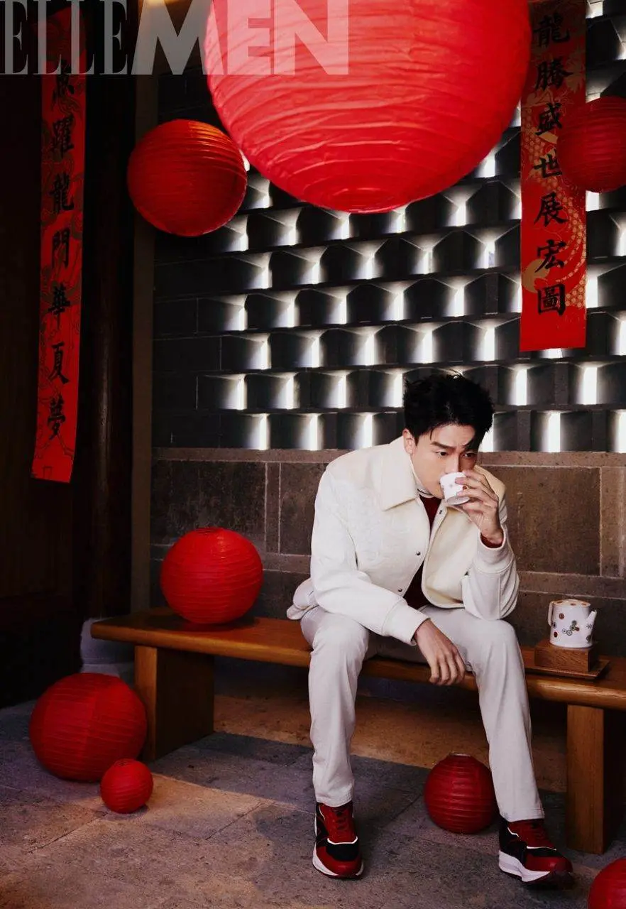 Sun Yizhou @ ELLEMEN China January 2024