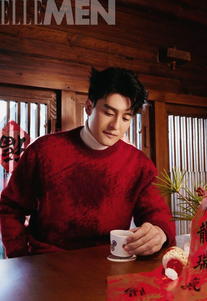 Sun Yizhou @ ELLEMEN China January 2024