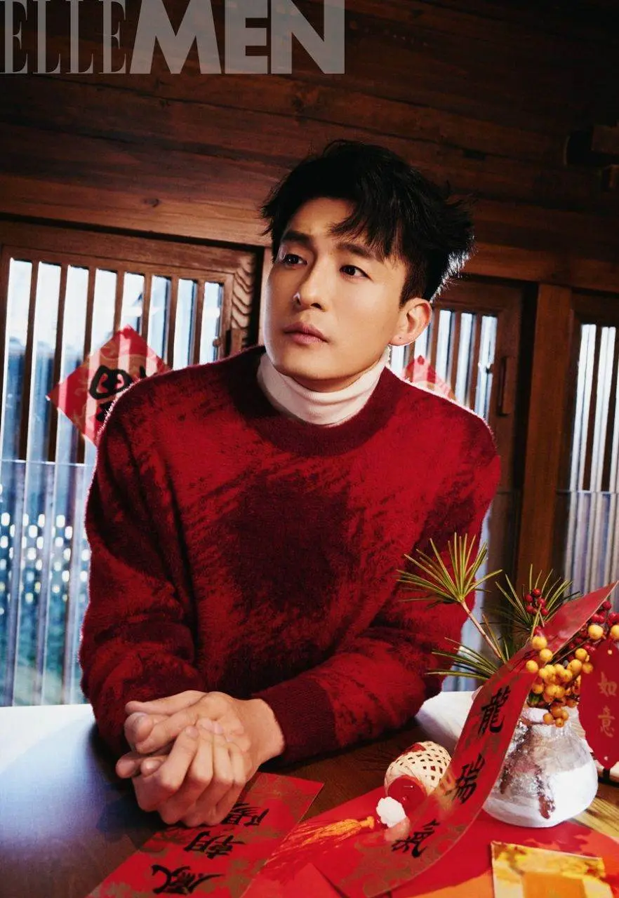 Sun Yizhou @ ELLEMEN China January 2024