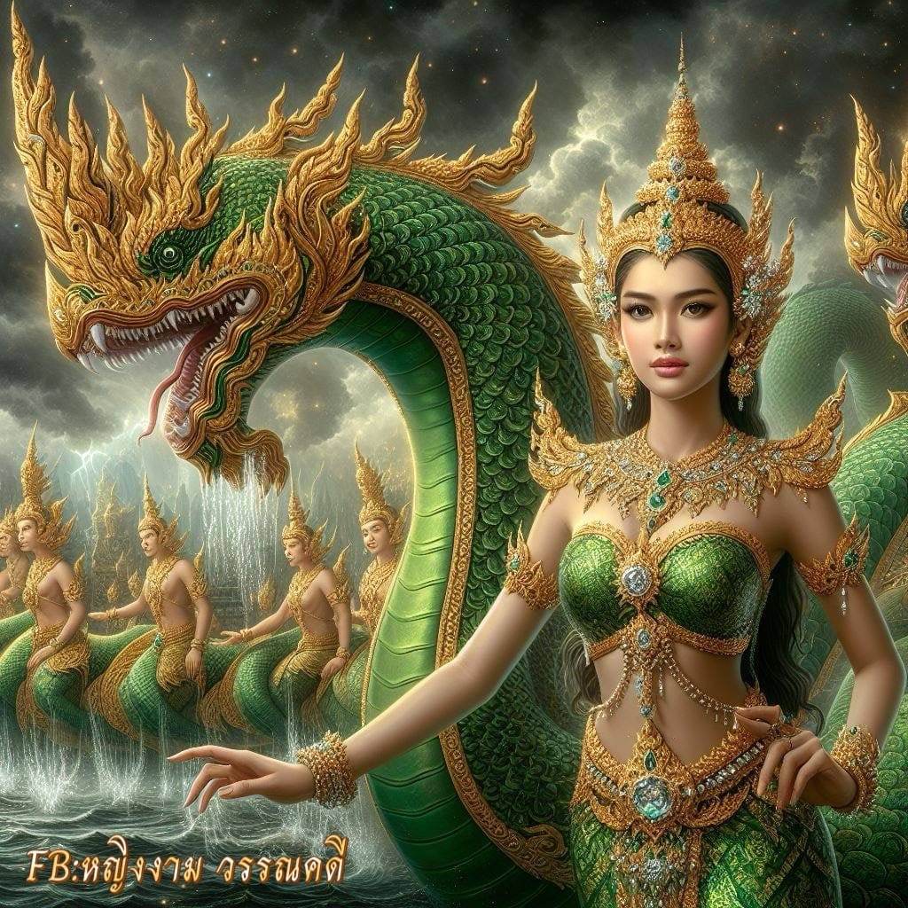 THAILAND 🇹🇭 | Naga Lady: Gorgeous Thai Fantasy Costume