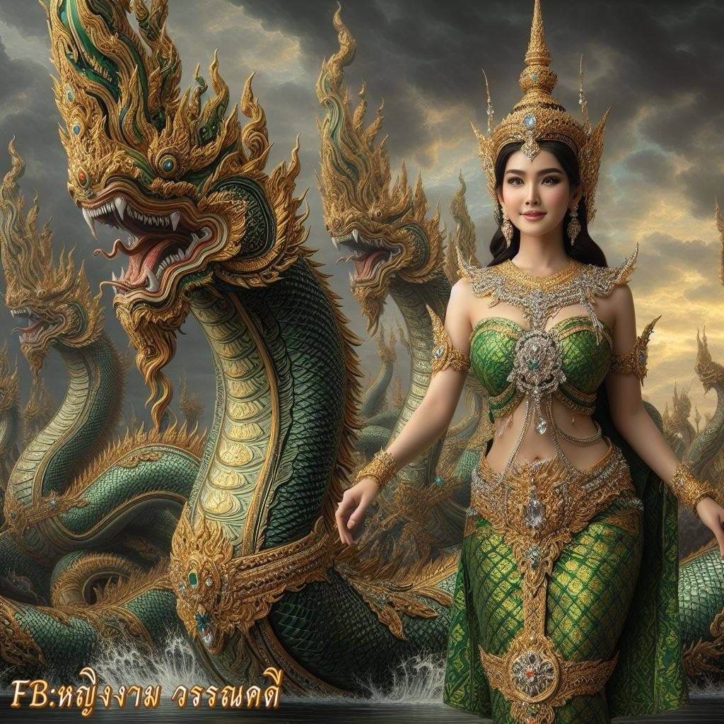 THAILAND 🇹🇭 | Naga Lady: Gorgeous Thai Fantasy Costume
