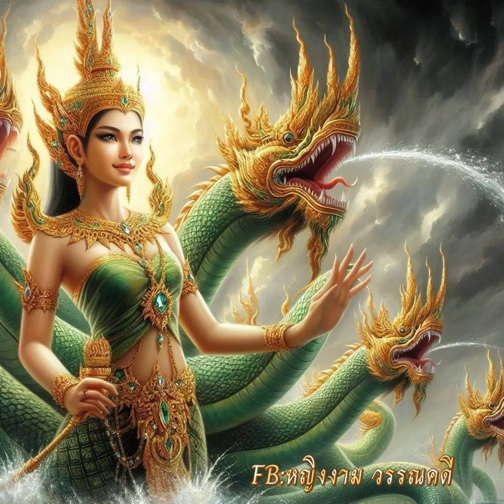 THAILAND 🇹🇭 | Naga Lady: Gorgeous Thai Fantasy Costume