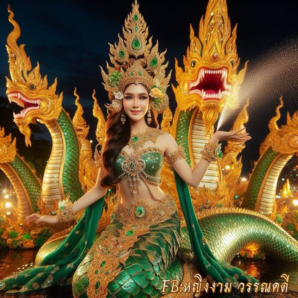 THAILAND 🇹🇭 | Naga Lady: Gorgeous Thai Fantasy Costume