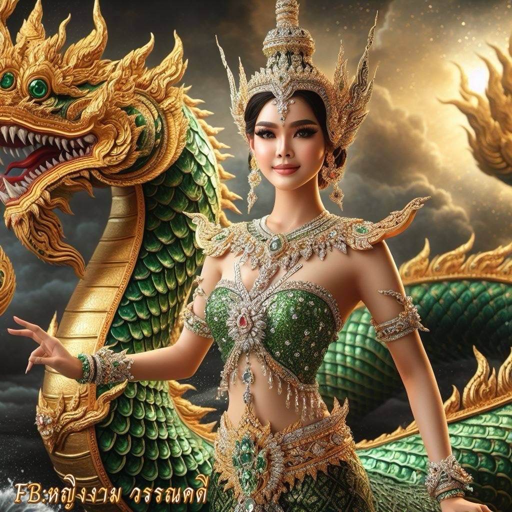THAILAND 🇹🇭 | Naga Lady: Gorgeous Thai Fantasy Costume