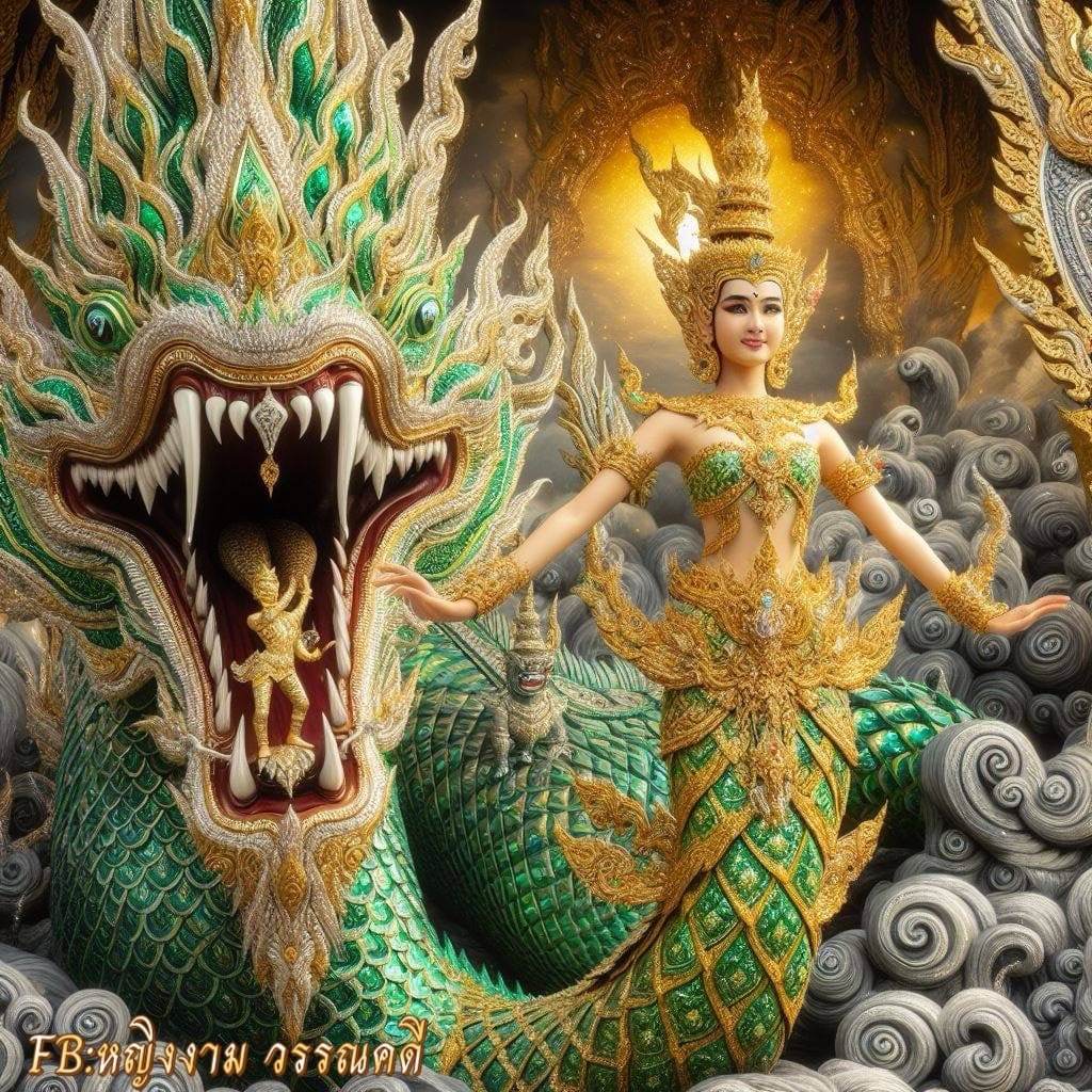 THAILAND 🇹🇭 | Naga Lady: Gorgeous Thai Fantasy Costume